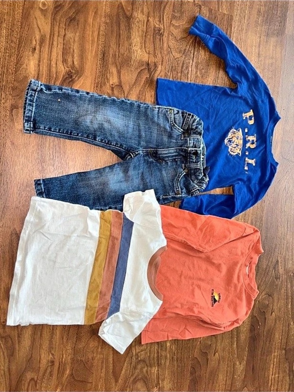 Wrangler Toddler Boy's Wrangler Retro Slim Straight Jeans Kids Matching Set